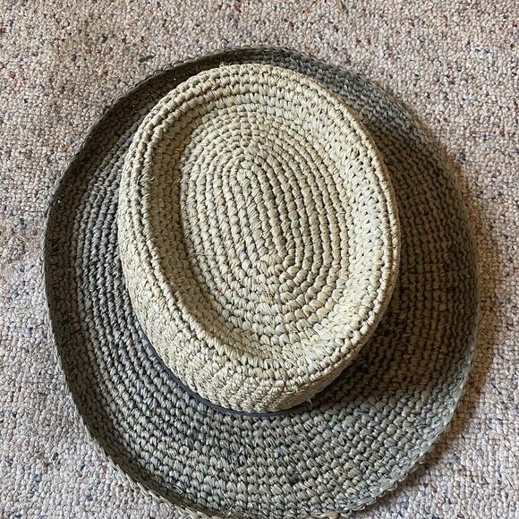 Dockers Western Panama Hat Unisex Adult Natural Fiber OneSize Green Beach Summer - Picture 6 of 6